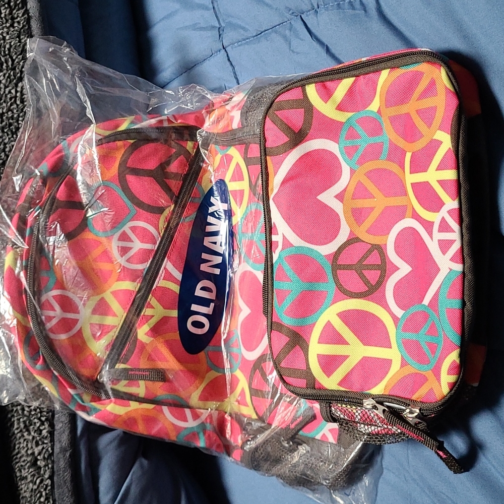 Book bag with lunch bag